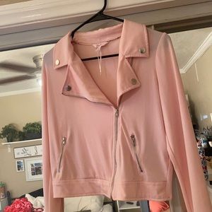 Pink Moto Jacket